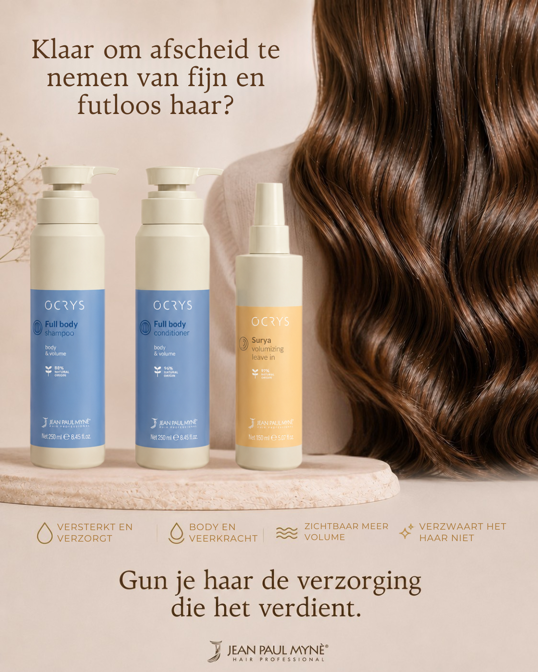Haarverzorgingsset voor Fijn en Futloos Haar