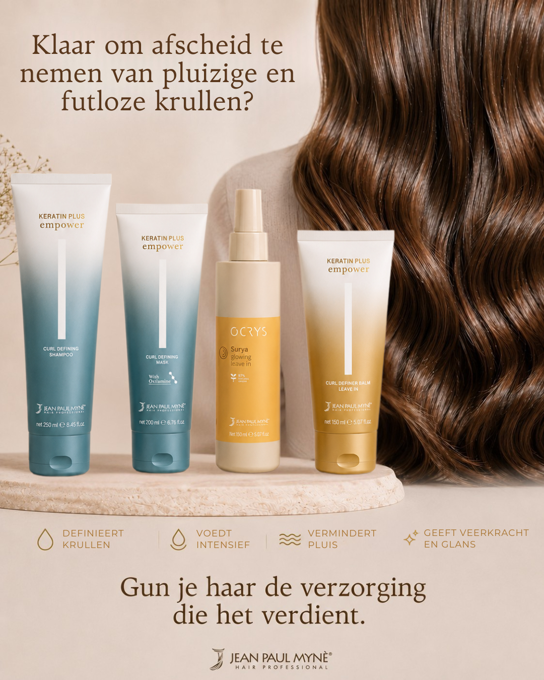 Haarverzorgingsset voor Krullend & Golvend Haar